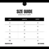 Polo T-Shirt Size Guide Chart from Trichy Tees