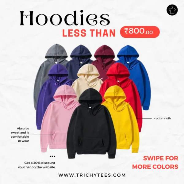 Hoodies Under 800