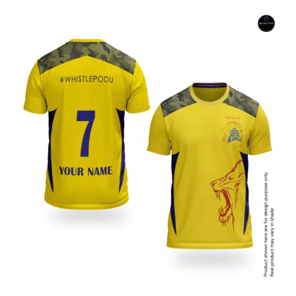 Custom Printed CSK Jersey Online